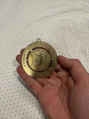 2017 Aaron Judge Rookie Ornament - Yankees Season Ticket Holder Christmas Gift - Image 1 of 4