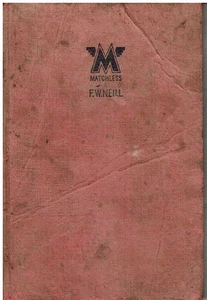 MATCHLESS SILVER ARROW HAWK C D F G X MORGAN BROUGH ENGINE 1933-49 REPAIR MANUAL - Bild 1 von 1