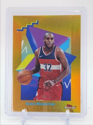 KHRIS MIDDLETON 2024-25 TOPPS REFRACTOR ORO FINO POCO COMÚN/25 Q4081 Foto 1 de 2