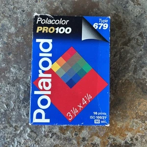 Polaroid Polacolor Pro 100 Film 2 PACK of 8 Photos Type 679 Expired 07/98 - Picture 1 of 3