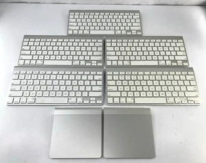 LOT 7x Apple Magic Keyboard 5x A1314 & Magic Trackpad 2x A1339 **CLEAN TESTED! - Picture 1 of 22