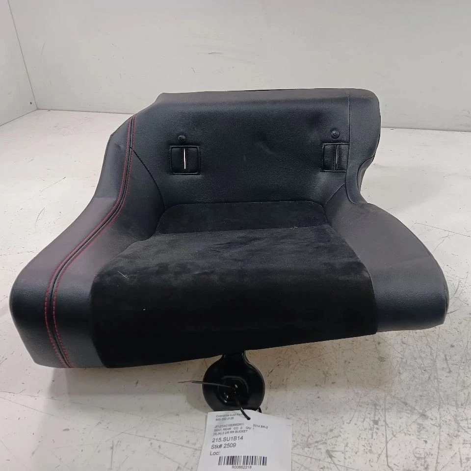 Asiento con canastilla trasero derecho pasajero Subaru BRZ 2013 2014 2015 2016 Foto 1 de 4