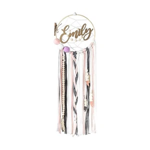 Persnalized Dream Catcher for Girls - Baby Girl Bedroom Decor for Wall - Picture 1 of 8