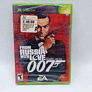 XBOX ETICHETTA NERA DALLA RUSSIA CON AMORE 007 GIOCO SIGILLATO IN FABBRICA - Foto 1 di 8