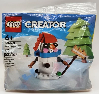 LEGO Creator Snowman (30645) 78 Pcs Building Toy for Kids Ages 6+ | NEW & SEALED - Image 1 of 4