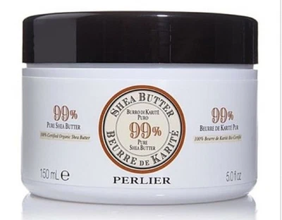 Perlier 99% Manteca de Karité Orgánica Natural con Leche de Almendras Dulces ~ 5 fl. oz. RARO Foto 1 de 4