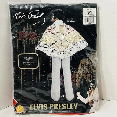 Elvis Presley Aloha Águila Capa Estrella de Rock Vestido Elegante Halloween Disfraz Accesorio Foto 1 de 4