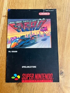 Super Nintendo SNES - F-Zero - Bild 1 von 2