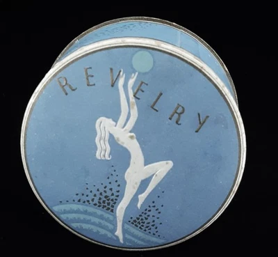 c. 1930's ~Unopened Box of Face Powder ~Revelry by Atkinsons, London - image 1 of 4