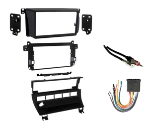 Double DIN Car Radio Stereo Dash Kit COMBO for Select 1999-2006 BMW 3 Series/M3 - Picture 1 of 4