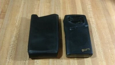 GPX AM/FM Pocket Radio,A2092,case,works great,gd! - Image 1 of 4