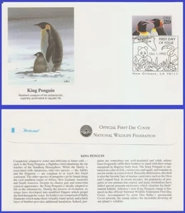 USA5 #2708 U/A FLEETWOOD FDC King Penguins - Picture 1 of 1