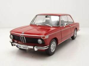BMW 1602 1971 Rosso Modellino Auto 1:18 Solido - Foto 1 di 10