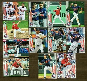 Juego de equipo 2020 Topps 1 y 2 Minnesota Twins Cruz Rosario Wade Kepler Thrope 28 - Imagen 1 de 2