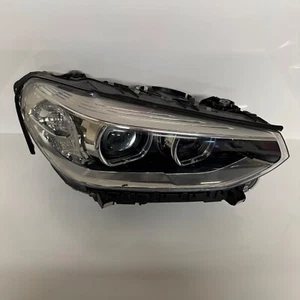 BMW X3 DRIVERS SIDE RIGHT LED HEADLIGHT LAMP GENUINE 7494048 G01 RHD - Picture 1 of 16