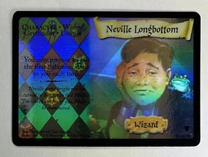 2001 HARRY POTTER TCG QUIDDITCH HOLO FOIL RARE 15/80 NEVILLE LONGBOTTOM MP - Picture 1 of 2