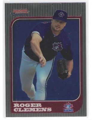 Roger Clemens 1997 Bowman Chrome Card# 46 - Image 1 of 4