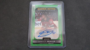 2021-22 O-Pee-Chee Platinum Dawson Mercer Emerald Surge Auto /10 - Bild 1 von 2