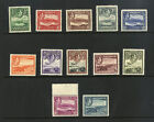 M1329 Antigua 1938-51 SG98/109 - 1938 Definitives