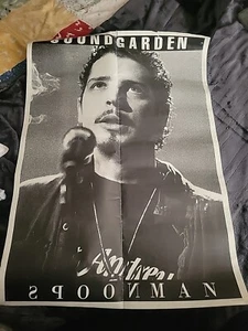Vintage Soundgarden Spoonman Poster Made UK - Picture 1 of 9