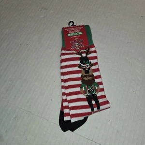 Calcetines Holliday Traditions Crew Reno Irlandés Nuevos sin Etiquetas - Imagen 1 de 2