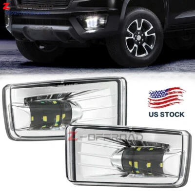 Luzes de neblina de LED para Chevy Silverado Avalanche 2007-2013 lâmpadas de para-choque de direção - Imagem 1 de 4