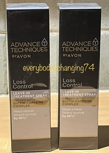 Avon ADVANCE TECHNIQUES Loss Control 100ml Leave In Treatment Spray x2 - Picture 1 of 3