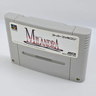 Super Famicom MILANDRA Cartridge Only Nintendo 2372 sfc - Image 1 of 4