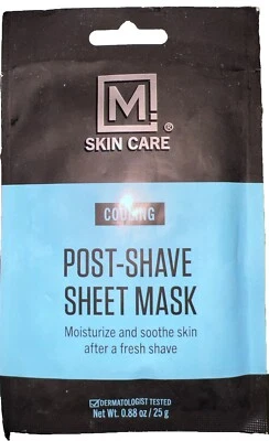 Mascarilla facial refrescante post afeitado M. Skin Care para hombres, hidrata y calma Foto 1 de 3