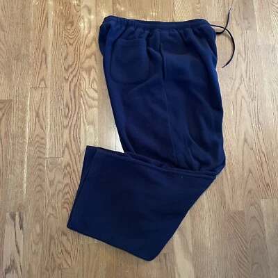 Pantalones deportivos de vellón Ivy Crew para hombre, L, cintura elástica azul marino Foto 1 de 4