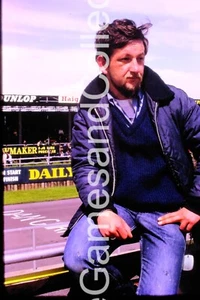 35mm Slide British Grand Prix 10 July 1965 Pits Photo of Spencer Hall In Prime - Picture 1 of 1