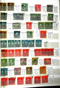 USA Briefmarken 1882 bis 2016 Jahre in 2 Einsteckbüchern mit 3235 Marken ca. - Bild 1 von 23