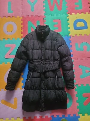 Silvian Heach (Ital.) Wintermantel Steppmantel, Damen, Gr. XL, Schwarz, Gebr. - Bild 1 von 3