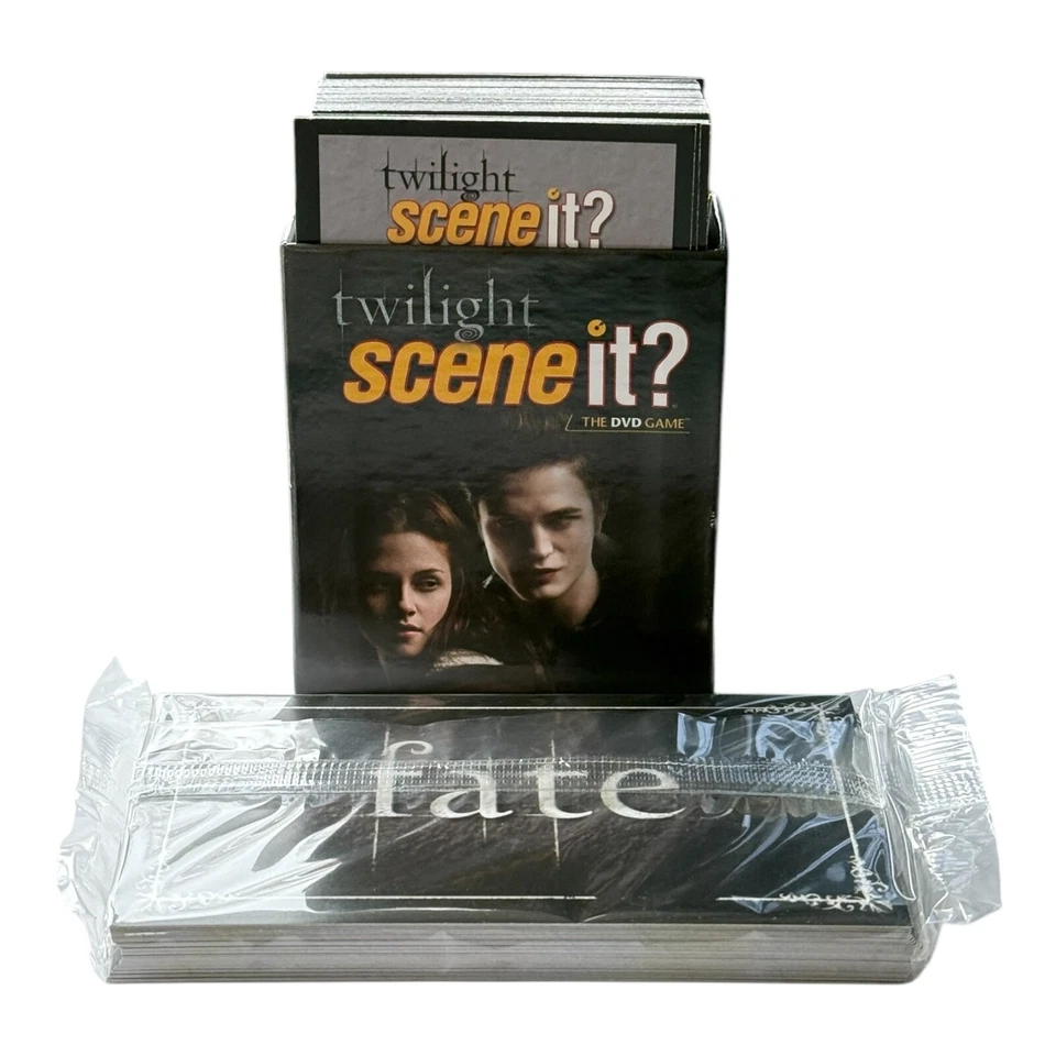 Scene It Twilight Complete NEW Replacement Trivia and Fate Card Sets - Image 1 of 1