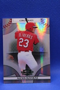 2008 Donruss Threads Century Proof Green Card #77 Alexis Oliveras /250