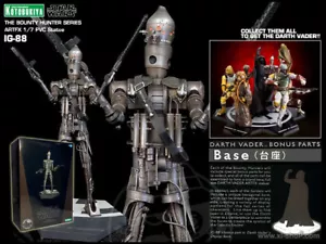KOTOBUKIYA ARTFX STAR WARS IG-88 1/7 VINYL BOUNTY HUNTER SERIES DARTH VADER - Picture 1 of 2