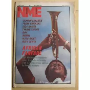 HUGH MASAKELA NME MAGAZINE MARCH 31 1984 - HUGH MASAKELA COVER + EXCLUSIVE INTER - Picture 1 of 1