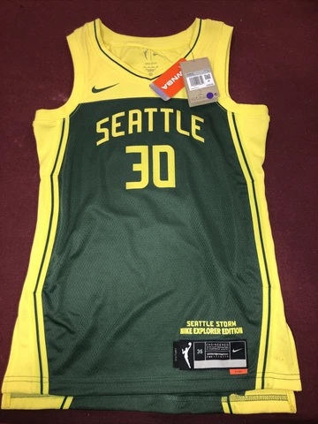Nike Dri-FIT WNBA Seattle Storm Breanna Stewart Womens Victory Jersey size XS Cover