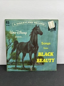 Walt Disney Presents-The Songs Of Black Beauty- 7” Vinyl 45 1966 - Picture 1 of 18