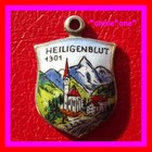 ê§ BETTELARMBAND anhÃ¤nger ÃSTERREICH wappen HEILIGENBLUT kÃ¤rnten SILBER 800 ê§