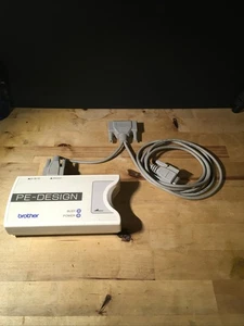 Brother PE Design Serial Card Reader / Writer Embroidery No Ac Adapter - Picture 1 of 11
