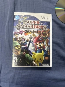 Super Smash Bros. Brawl (Nintendo Wii, 2008) Complete CIB w/ Manual TESTED - Picture 1 of 6