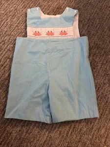 Mameluco corto Anavini calado a mano talla 4 - Imagen 1 de 2