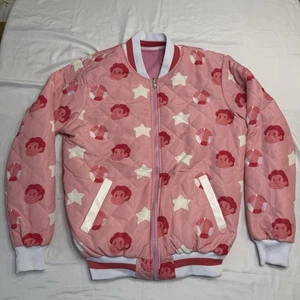 Rare Steven Universe X Daylight Curfew Reversible Pink Varsity Jacket #1, M Fit - Picture 1 of 8