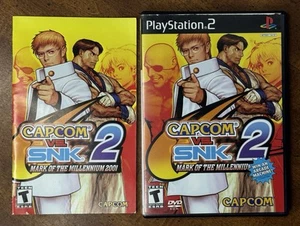 Capcom vs. SNK 2: Mark of the Millennium 2001 - Sony PlayStation 2 CIB Tested - Picture 1 of 5