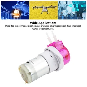 (1 * 3mm)Peristaltic Liquid Pump Silicone Hose Self Priming Small Dosing Pump - Picture 1 of 12