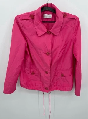 Erin London Rain Jacket  Women’s Size Small Pink Lightweight Adjustable - Image 1 of 4