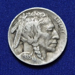 1935-d Büffelnickel 5Cent. Sehr guter Zustand - 997 - Bild 1 von 2