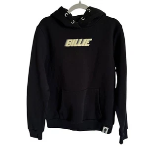 Kids size 11/12 Billie Eilish Black Graphic Hoodie Sweatshirt Concert Merch - Picture 1 of 6