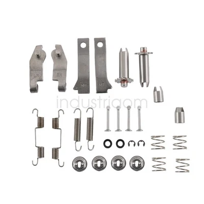 Kit de herrajes de freno de estacionamiento de acero inoxidable ambos lados para Corvette C3 1968-1982 Foto 1 de 4